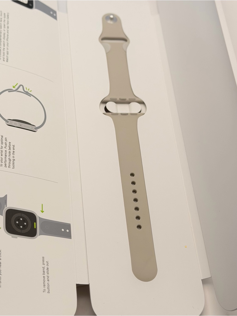 Apple Watch OEM Band, New, Starlight Sport Band, 38/40/41mm